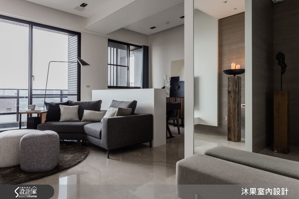 30坪新成屋(5年以下)＿現代風客廳案例圖片＿沐果室內設計有限公司＿沐果_11新北30坪現代風之1