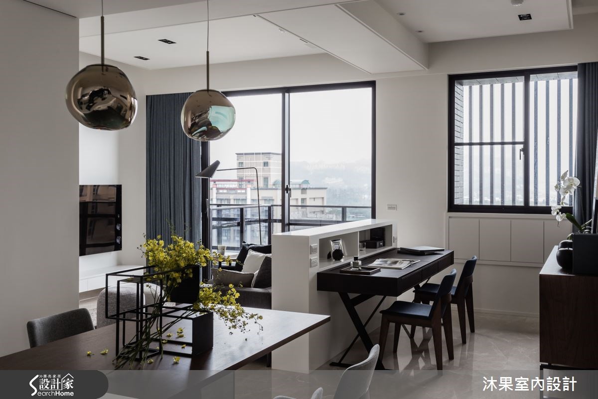 30坪新成屋(5年以下)＿現代風客廳餐廳案例圖片＿沐果室內設計有限公司＿沐果_11新北30坪現代風之7
