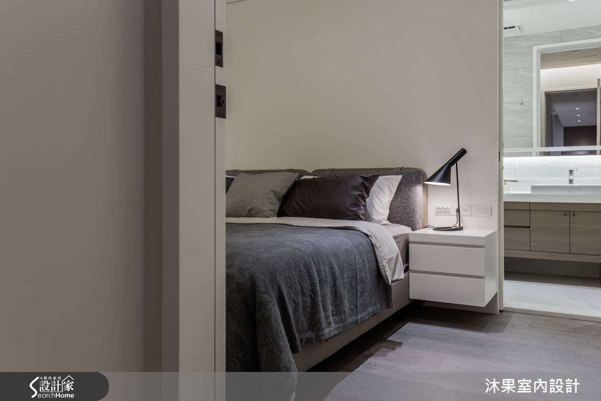 30坪新成屋(5年以下)＿現代風臥室案例圖片＿沐果室內設計有限公司＿沐果_11新北30坪現代風之11