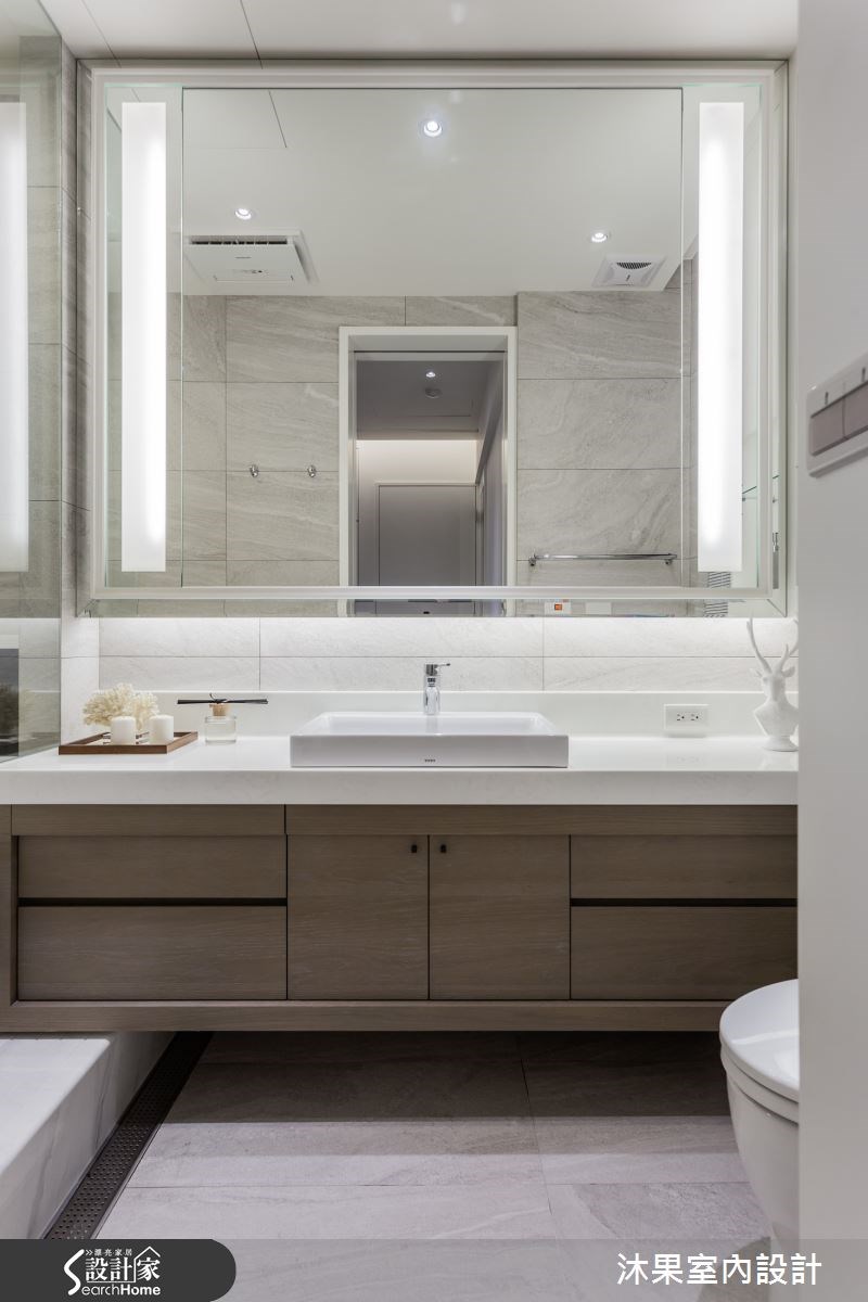 30坪新成屋(5年以下)＿現代風浴室案例圖片＿沐果室內設計有限公司＿沐果_11新北30坪現代風之14
