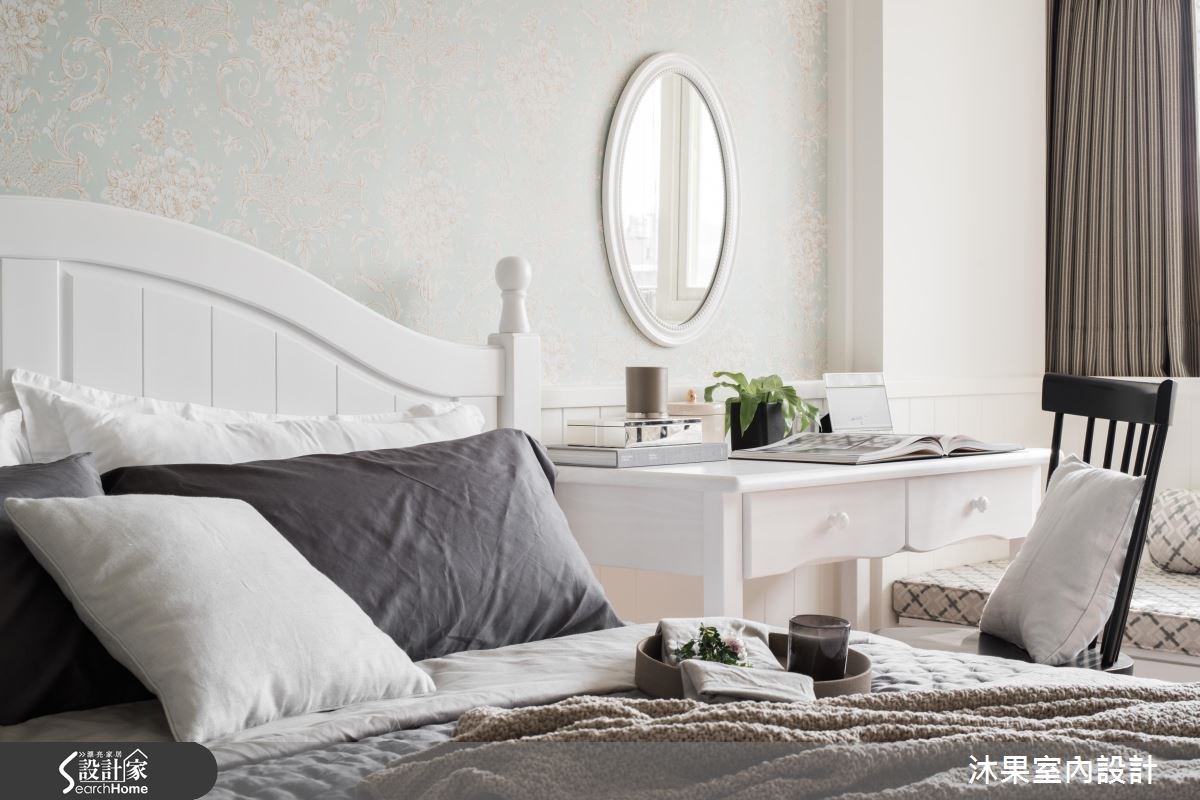 35坪老屋(16~30年)＿美式風臥室案例圖片＿沐果室內設計有限公司＿沐果_12台北老屋翻新35坪美式風之16