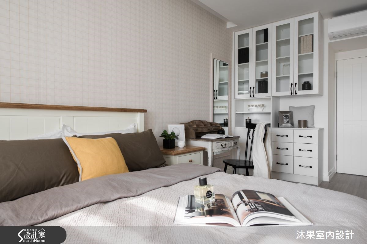 35坪老屋(16~30年)＿美式風客廳案例圖片＿沐果室內設計有限公司＿沐果_12台北老屋翻新35坪美式風之22