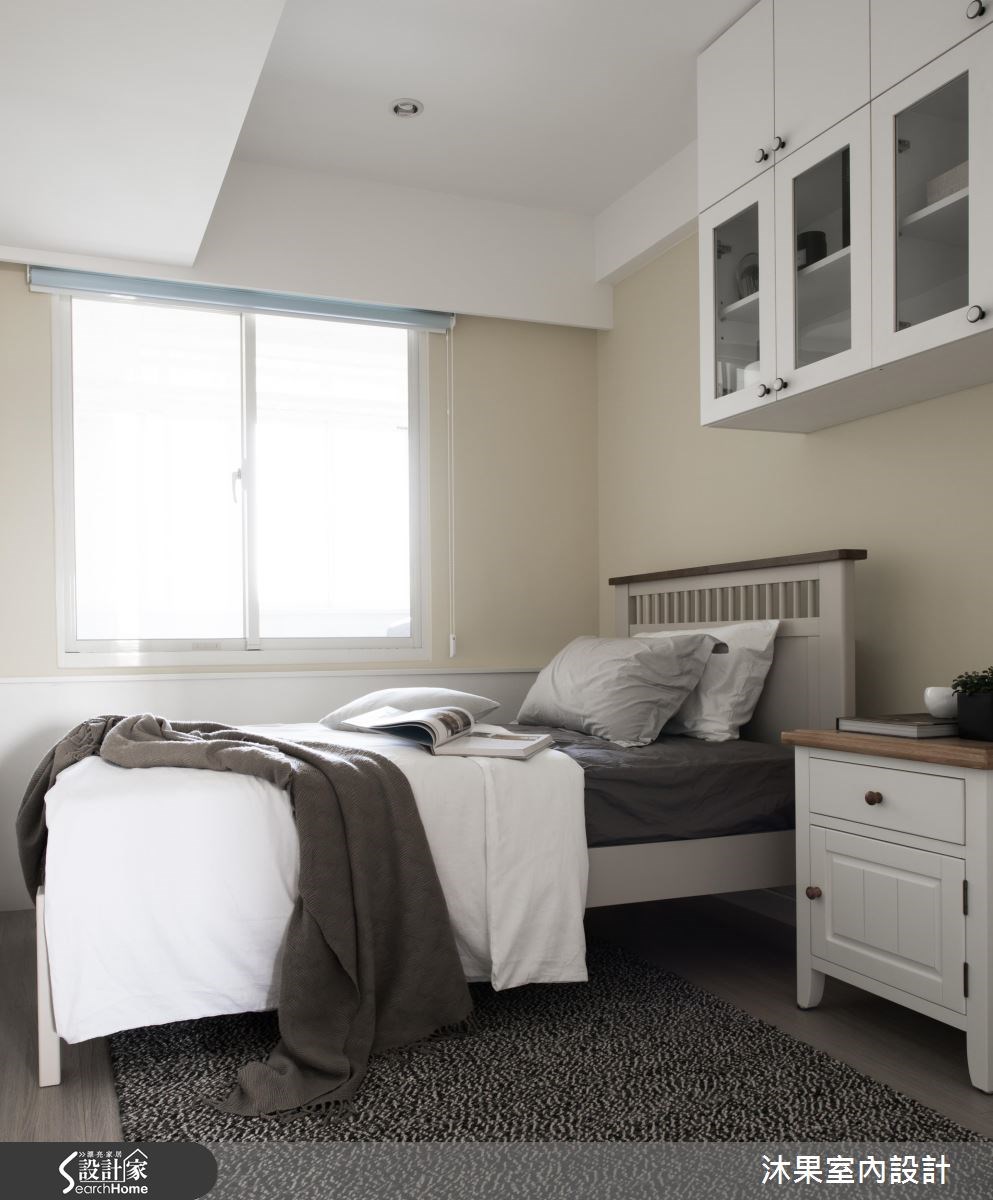 35坪老屋(16~30年)＿美式風臥室案例圖片＿沐果室內設計有限公司＿沐果_12台北老屋翻新35坪美式風之23