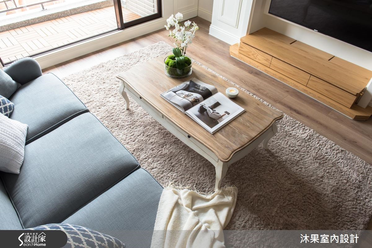 30坪中古屋(5~15年)＿美式風客廳案例圖片＿沐果室內設計有限公司＿沐果_13新北30坪美式風之4