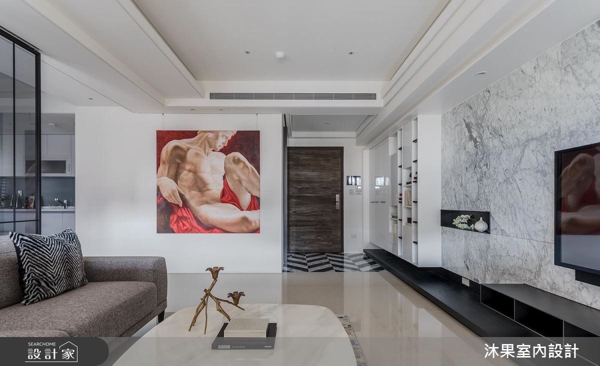 22坪新成屋(5年以下)＿現代風玄關案例圖片＿沐果室內設計有限公司＿沐果_14台北品中山22坪現代風之1