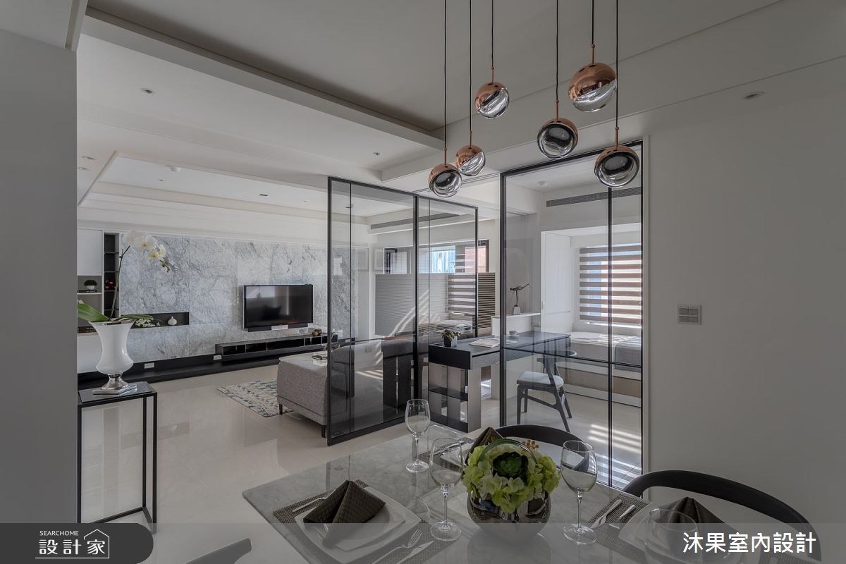 22坪新成屋(5年以下)＿現代風餐廳案例圖片＿沐果室內設計有限公司＿沐果_14台北品中山22坪現代風之9