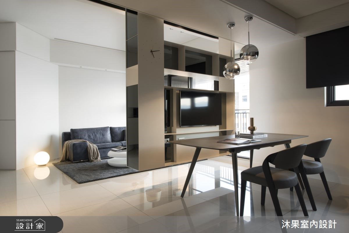 35坪新成屋(5年以下)＿現代風餐廳案例圖片＿沐果室內設計有限公司＿沐果_15新北35坪現代風之6