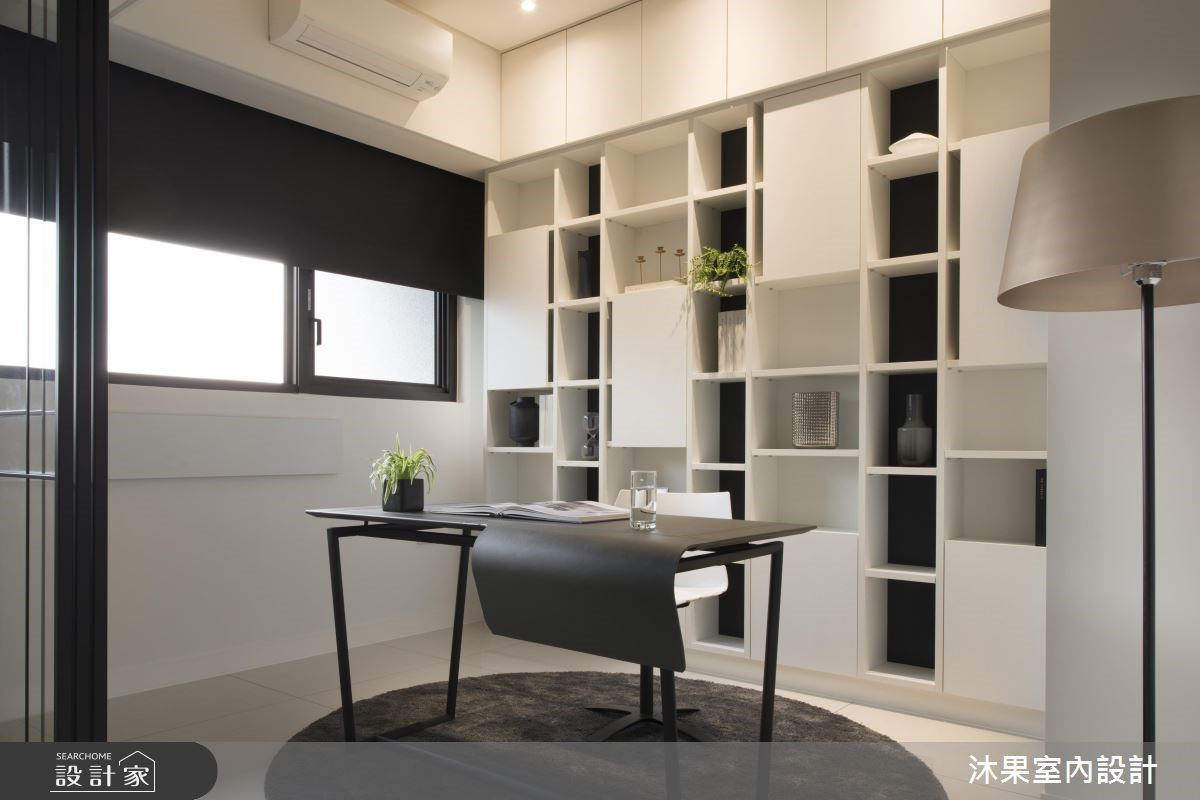 35坪新成屋(5年以下)＿現代風書房案例圖片＿沐果室內設計有限公司＿沐果_15新北35坪現代風之8