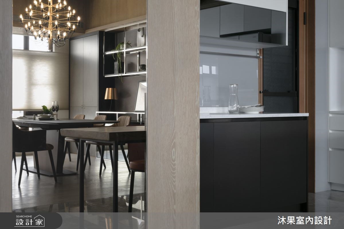 60坪中古屋(5~15年)＿現代風餐廳案例圖片＿沐果室內設計有限公司＿沐果_16台北華爾道夫60坪現代風之8