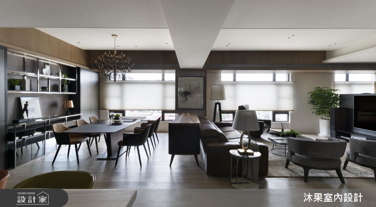 60坪中古屋(5~15年)＿現代風餐廳案例圖片＿沐果室內設計有限公司＿沐果_16台北華爾道夫60坪現代風之9