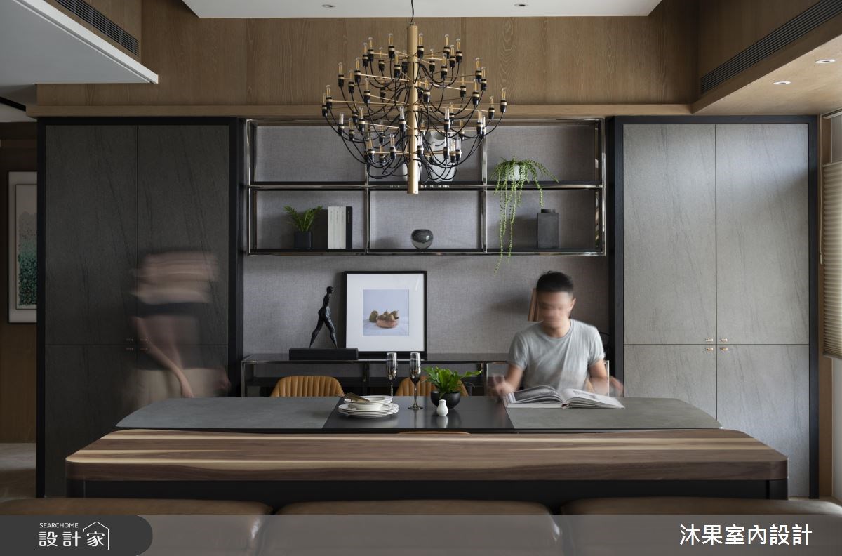 60坪中古屋(5~15年)＿現代風餐廳案例圖片＿沐果室內設計有限公司＿沐果_16台北華爾道夫60坪現代風之13