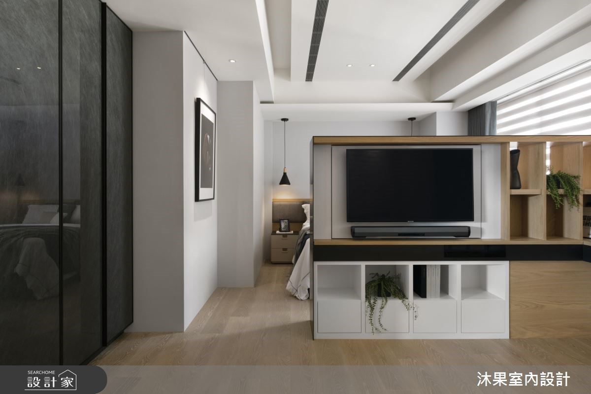 60坪中古屋(5~15年)＿現代風臥室案例圖片＿沐果室內設計有限公司＿沐果_16台北華爾道夫60坪現代風之21