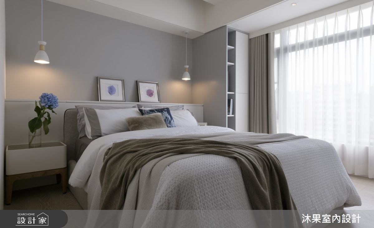 60坪中古屋(5~15年)＿現代風臥室案例圖片＿沐果室內設計有限公司＿沐果_16台北華爾道夫60坪現代風之28