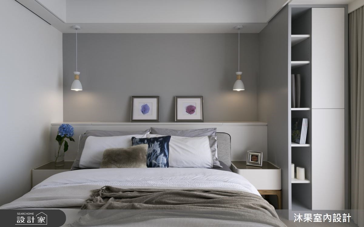 60坪中古屋(5~15年)＿現代風臥室案例圖片＿沐果室內設計有限公司＿沐果_16台北華爾道夫60坪現代風之30