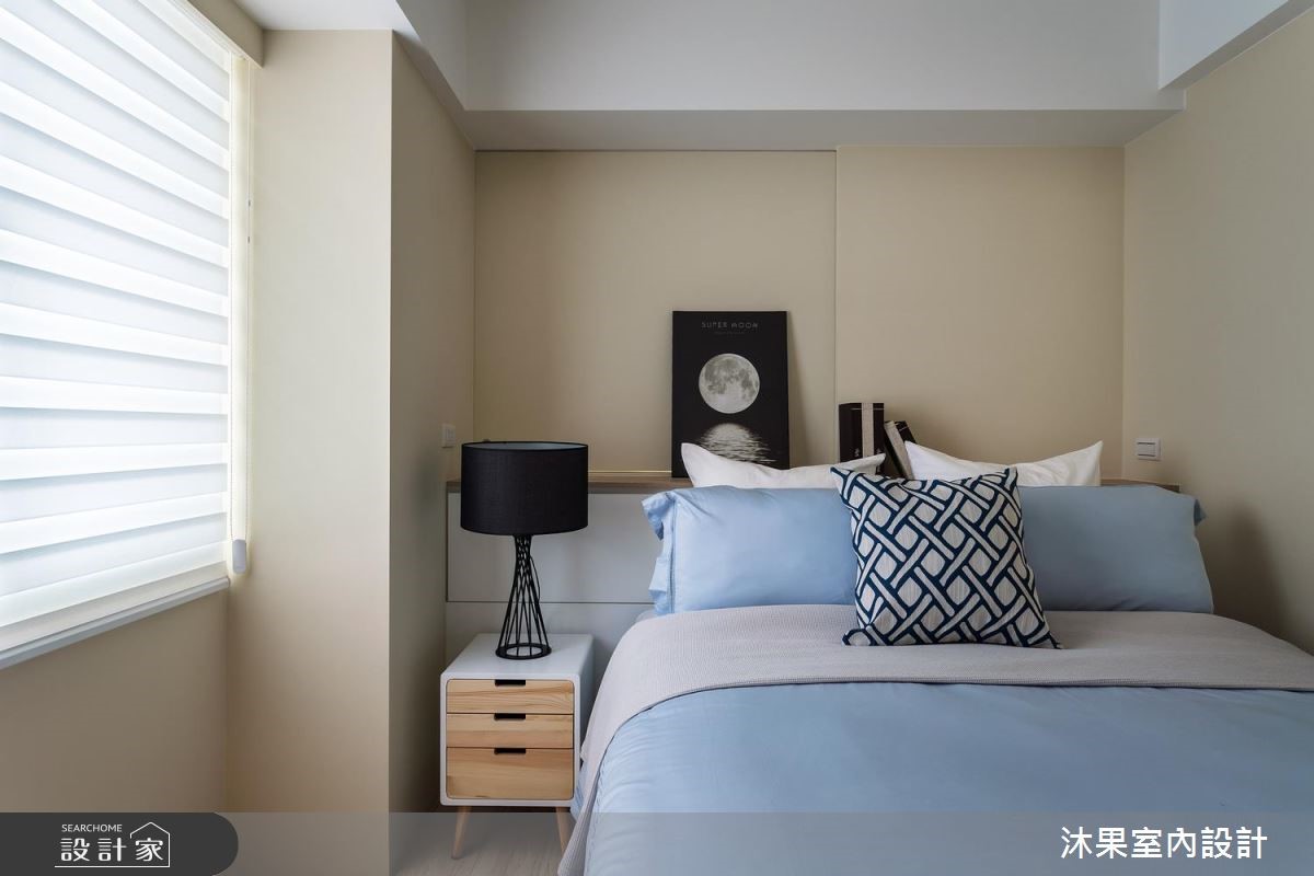 30坪老屋(16~30年)＿簡約風臥室案例圖片＿沐果室內設計有限公司＿沐果_18新北老屋翻新30坪簡約風之15