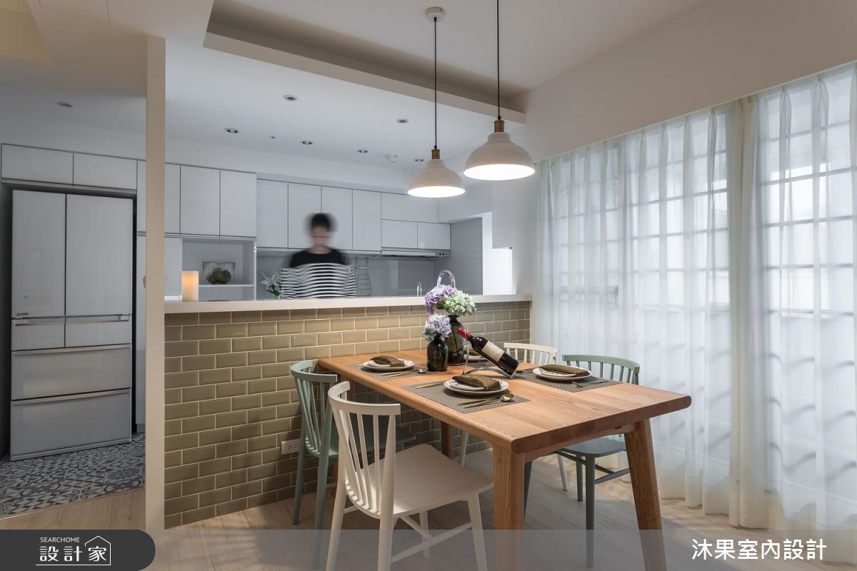 30坪老屋(16~30年)＿簡約風餐廳案例圖片＿沐果室內設計有限公司＿沐果_18新北老屋翻新30坪簡約風之10