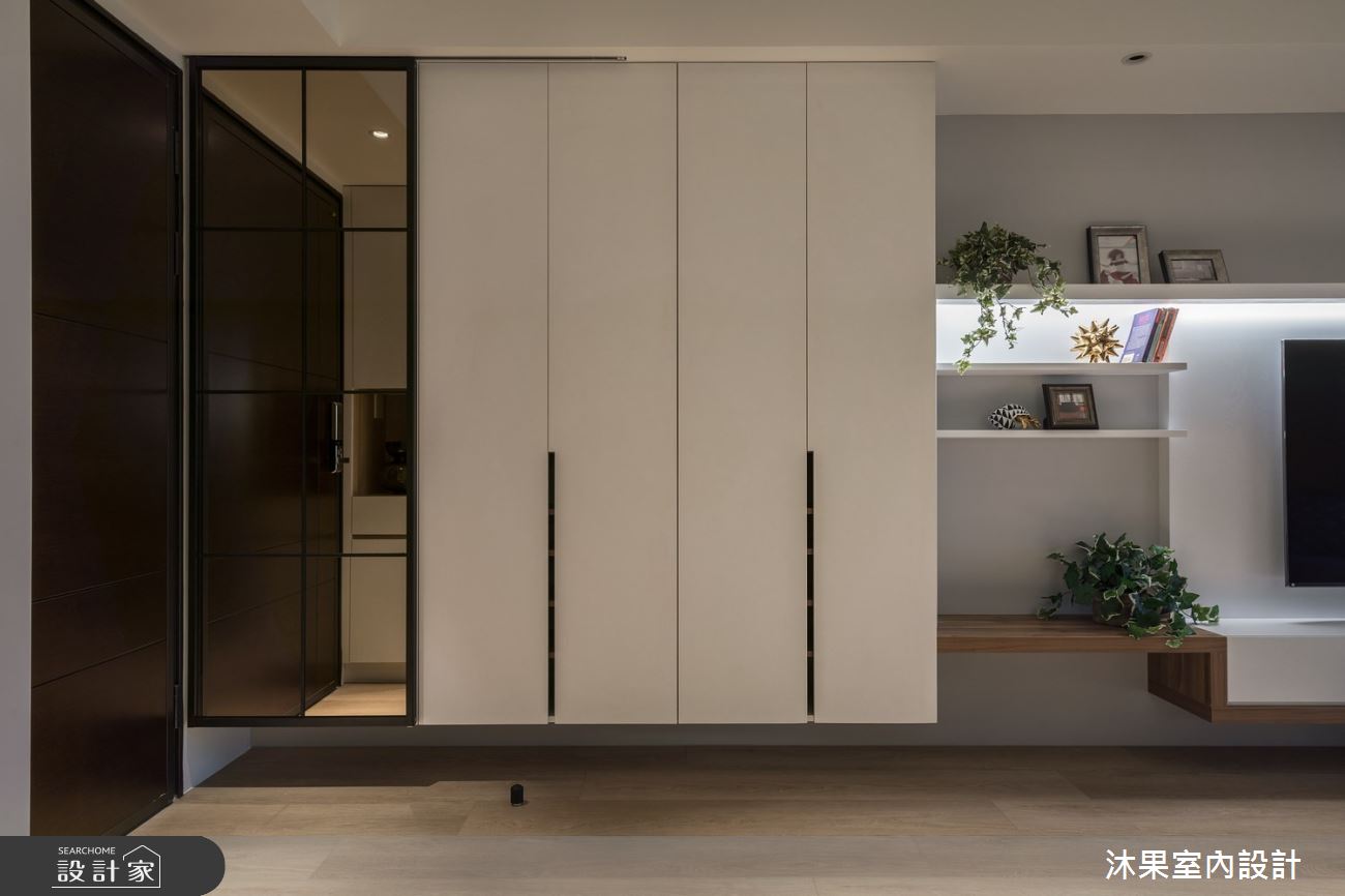 24坪新成屋(5年以下)＿現代風玄關案例圖片＿沐果室內設計有限公司＿沐果_21新北24坪現代風之1