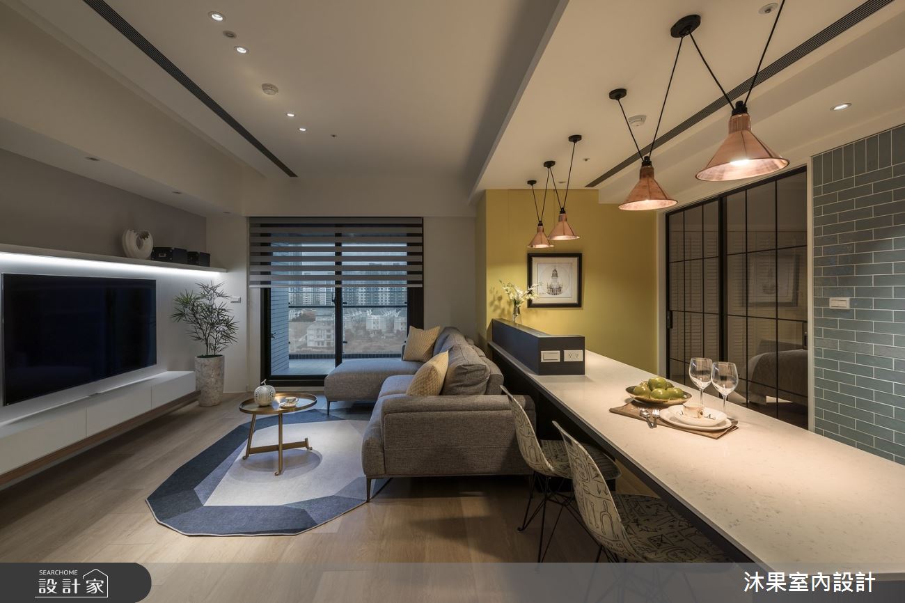 24坪新成屋(5年以下)＿現代風客廳餐廳案例圖片＿沐果室內設計有限公司＿沐果_21新北24坪現代風之7