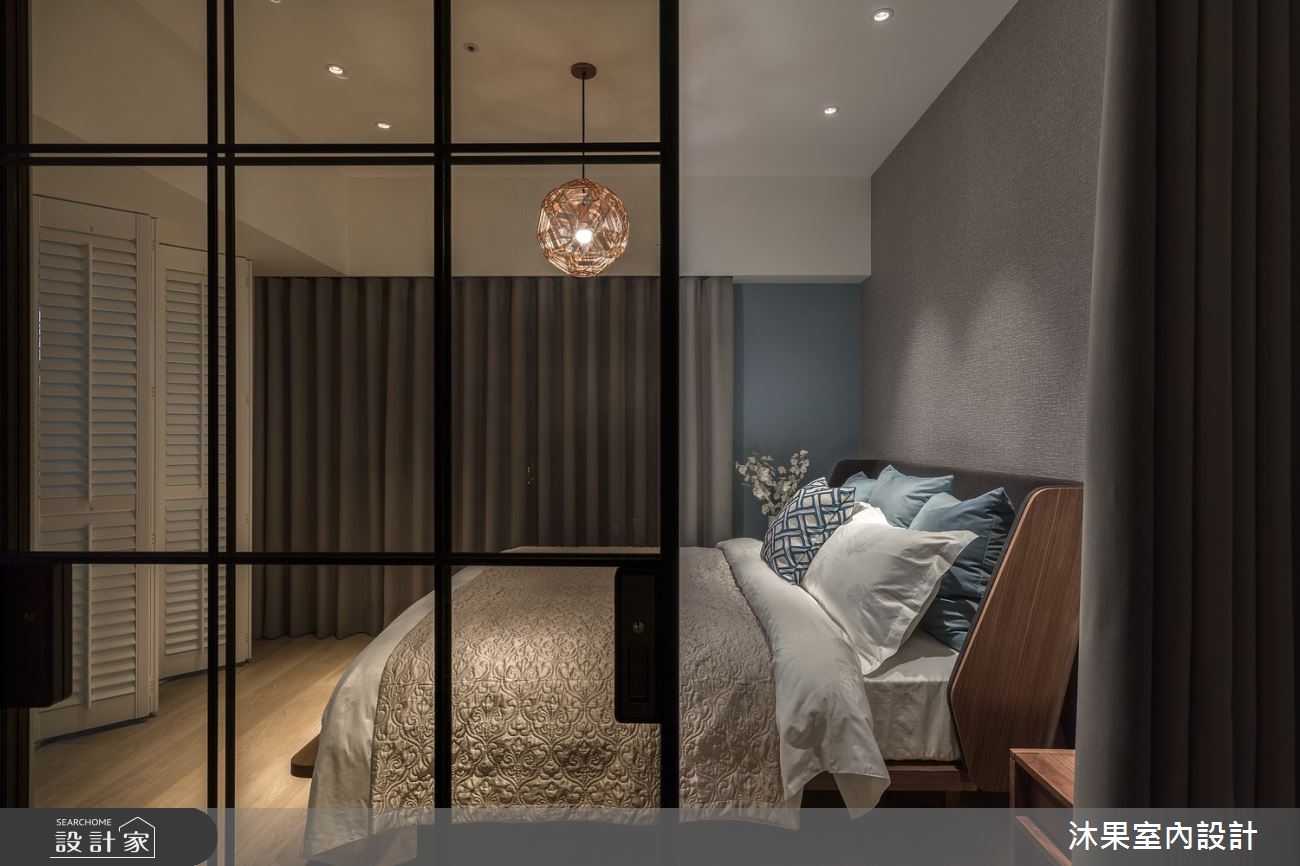24坪新成屋(5年以下)＿現代風臥室案例圖片＿沐果室內設計有限公司＿沐果_21新北24坪現代風之13