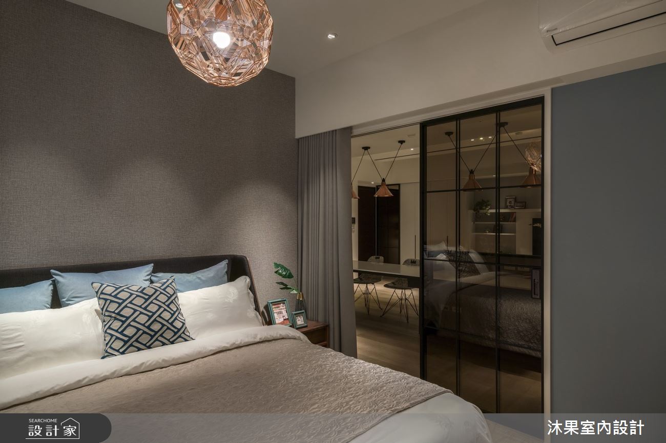 24坪新成屋(5年以下)＿現代風臥室案例圖片＿沐果室內設計有限公司＿沐果_21新北24坪現代風之14