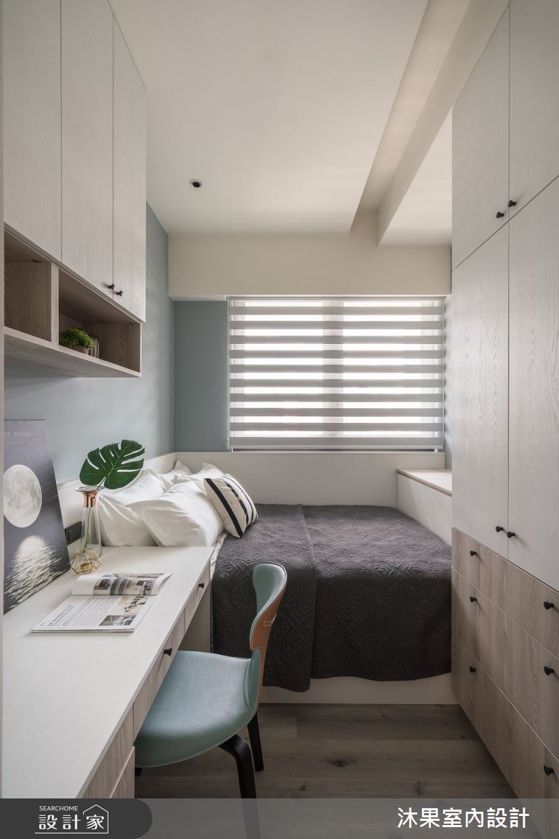 24坪新成屋(5年以下)＿現代風臥室案例圖片＿沐果室內設計有限公司＿沐果_22新北漢皇丰川24坪現代風之11