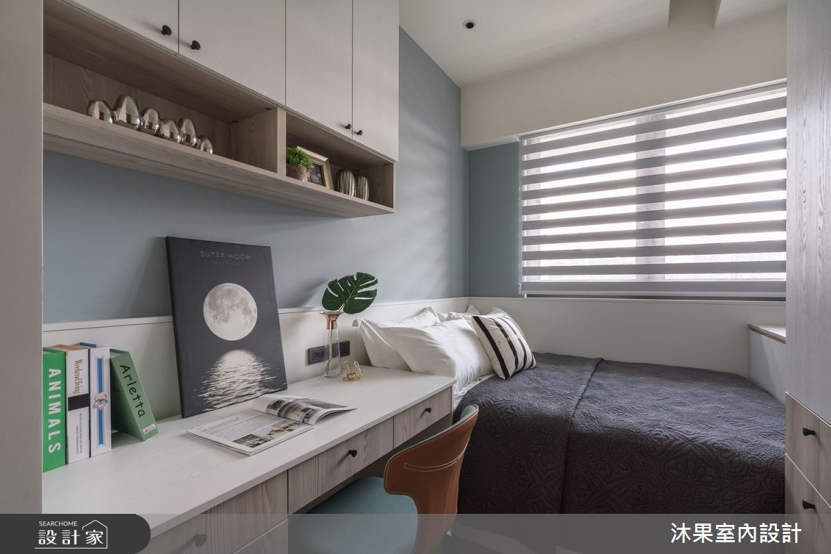 24坪新成屋(5年以下)＿現代風臥室案例圖片＿沐果室內設計有限公司＿沐果_22新北漢皇丰川24坪現代風之12