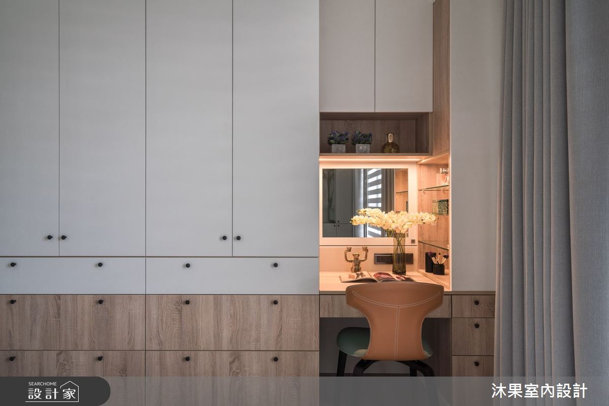 24坪新成屋(5年以下)＿現代風臥室案例圖片＿沐果室內設計有限公司＿沐果_22新北漢皇丰川24坪現代風之17