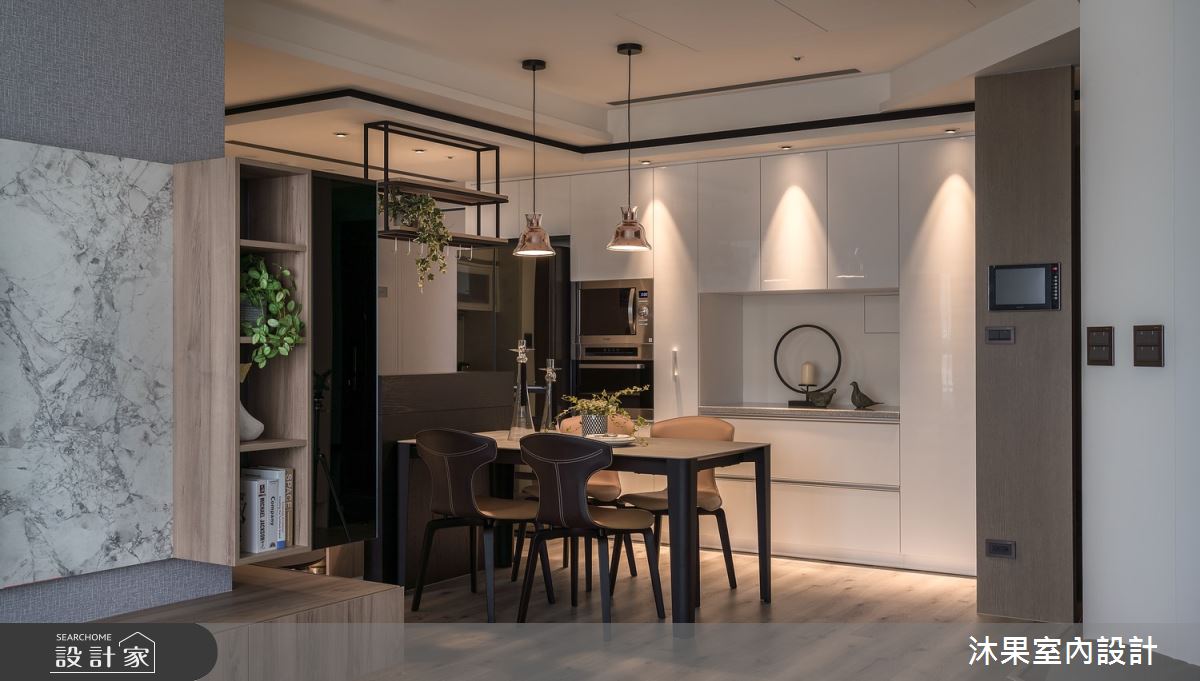 24坪新成屋(5年以下)＿現代風餐廳案例圖片＿沐果室內設計有限公司＿沐果_22新北漢皇丰川24坪現代風之9