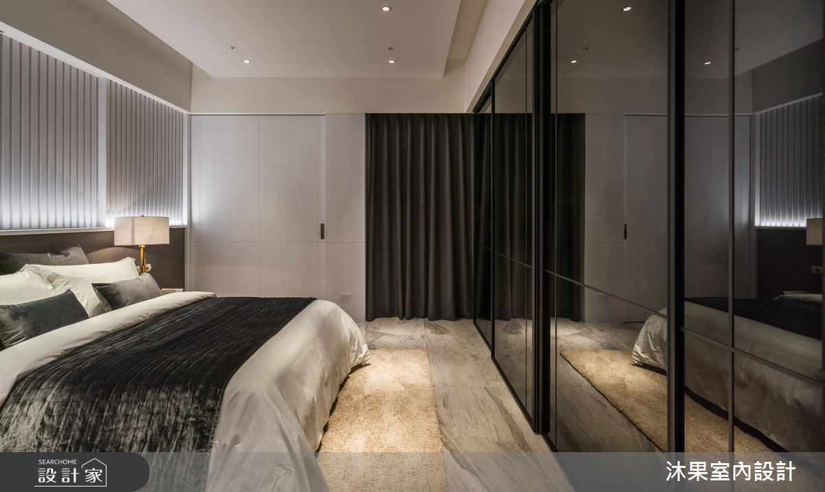 55坪新成屋(5年以下)＿現代風臥室案例圖片＿沐果室內設計有限公司＿沐果_23新北55坪現代風之19