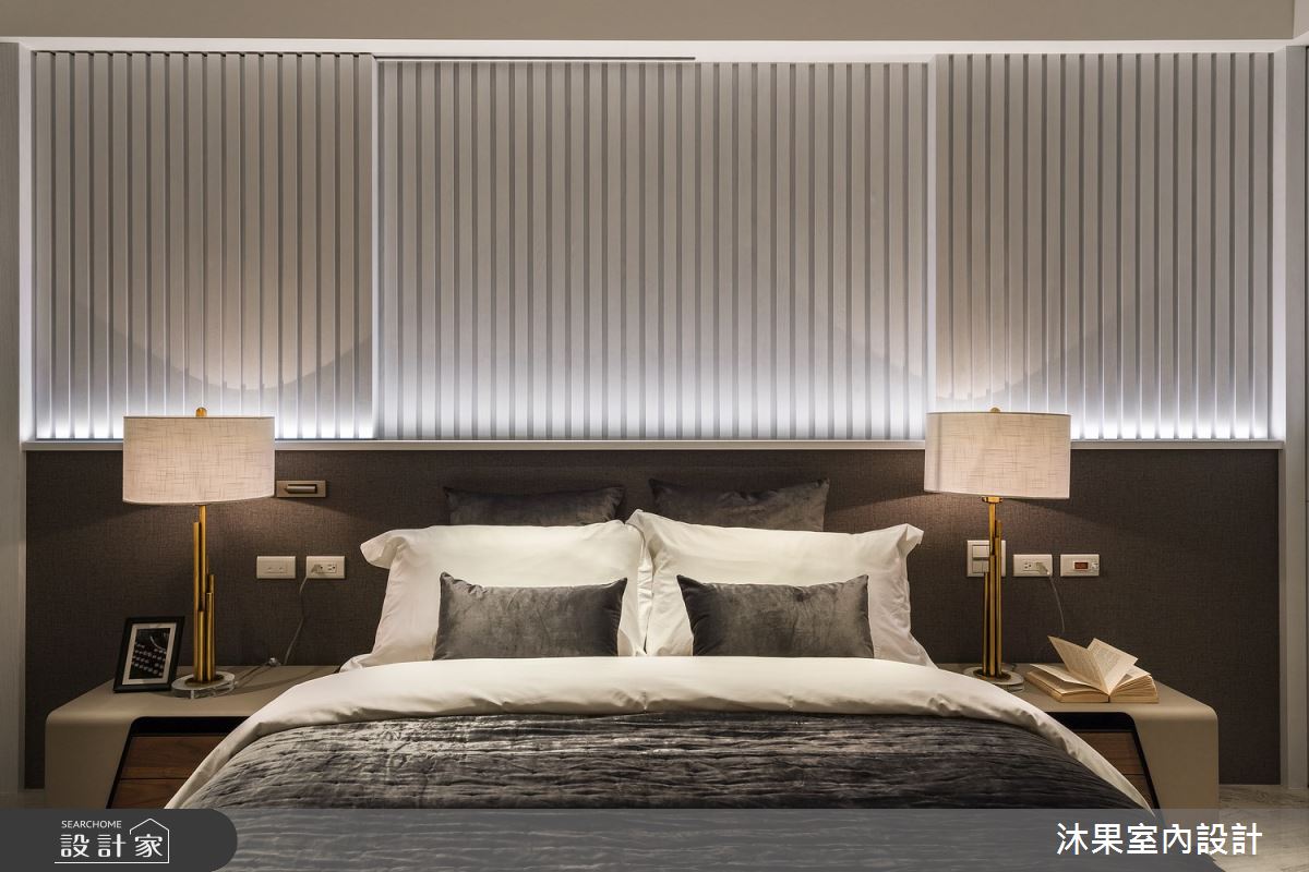 55坪新成屋(5年以下)＿現代風臥室案例圖片＿沐果室內設計有限公司＿沐果_23新北55坪現代風之18