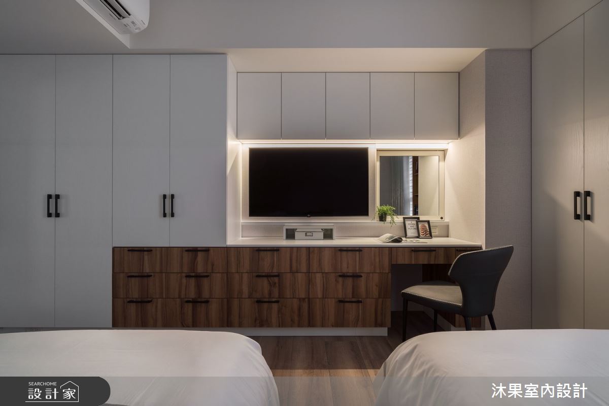 55坪新成屋(5年以下)＿現代風臥室案例圖片＿沐果室內設計有限公司＿沐果_25新北55坪現代風之16