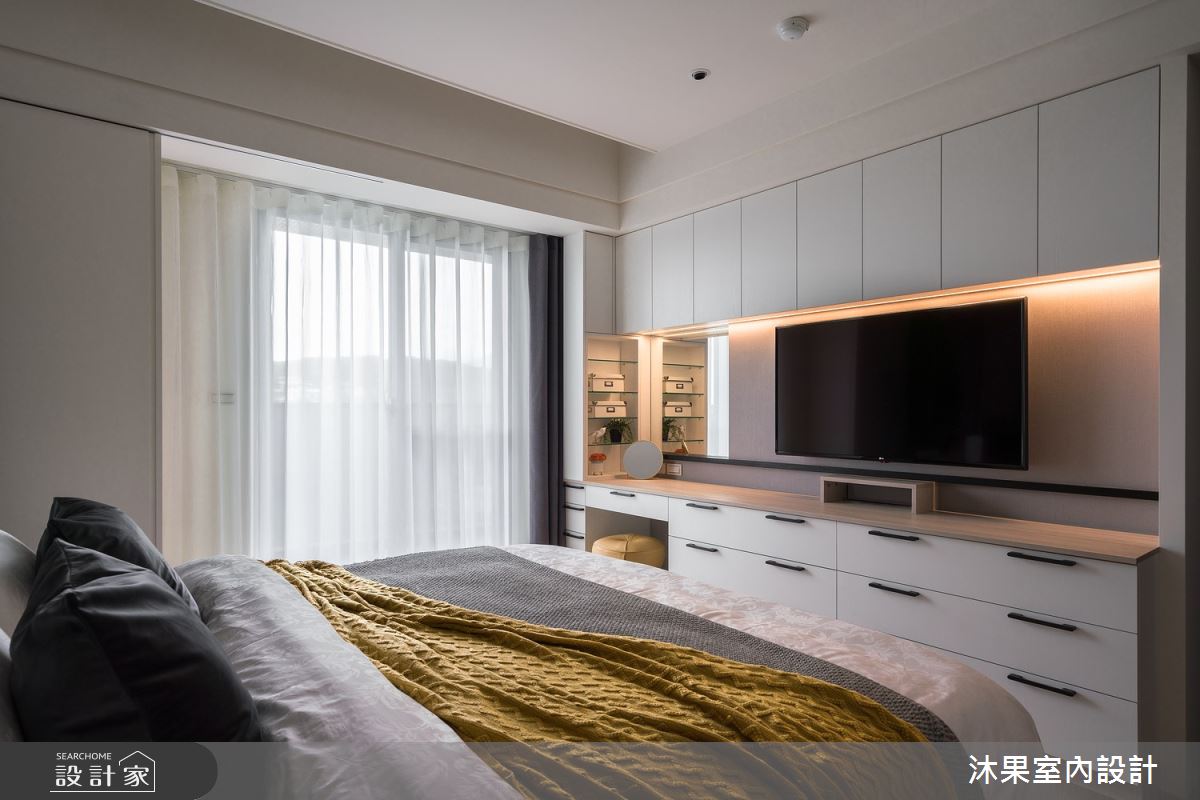 55坪新成屋(5年以下)＿現代風臥室案例圖片＿沐果室內設計有限公司＿沐果_25新北55坪現代風之12