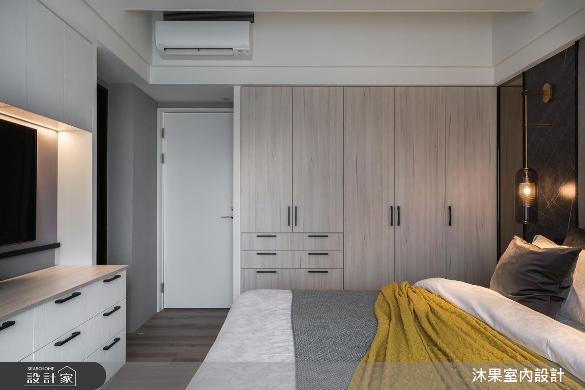 55坪新成屋(5年以下)＿現代風臥室案例圖片＿沐果室內設計有限公司＿沐果_25新北55坪現代風之13