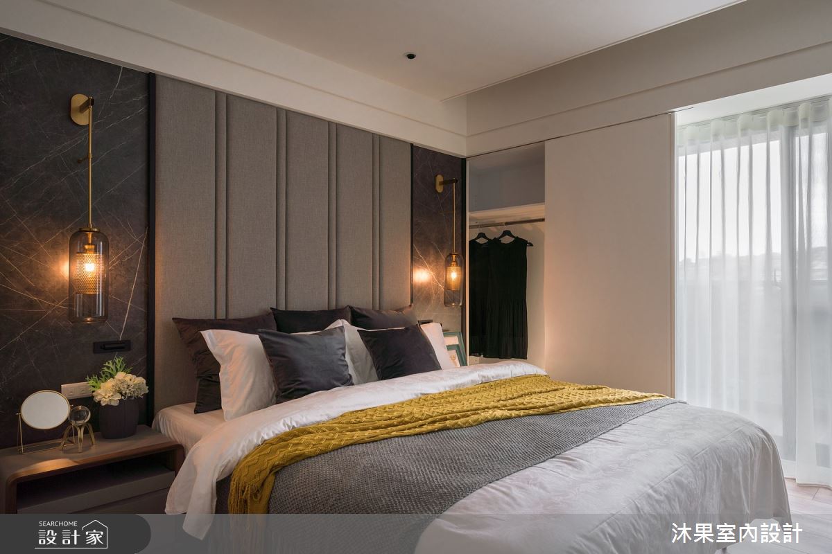 55坪新成屋(5年以下)＿現代風臥室案例圖片＿沐果室內設計有限公司＿沐果_25新北55坪現代風之11