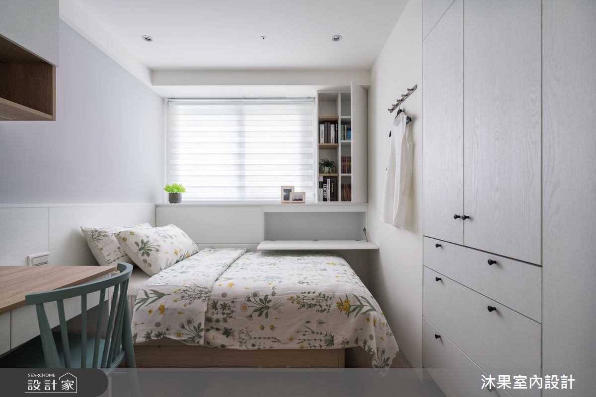 31坪中古屋(5~15年)＿混搭風臥室案例圖片＿沐果室內設計有限公司＿沐果_26新北31坪混搭風之16