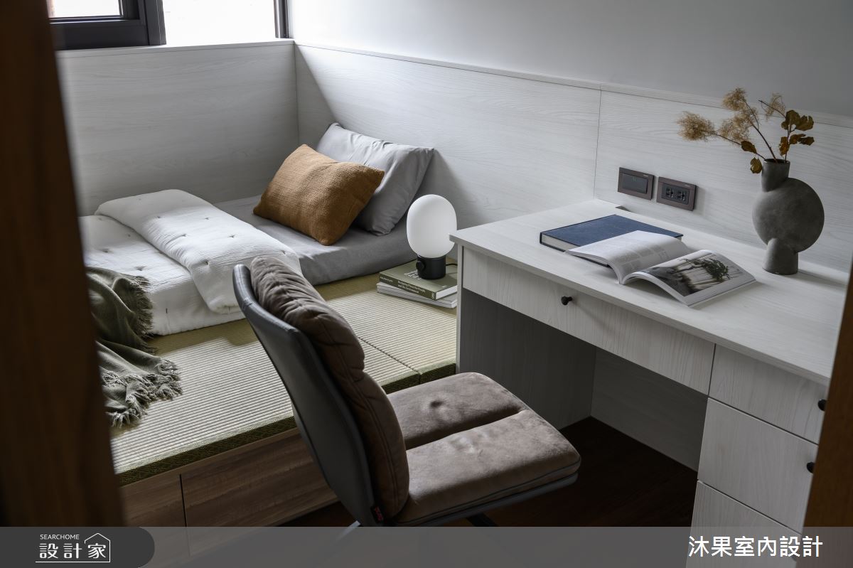 35坪新成屋(5年以下)＿現代人文禪風臥室案例圖片＿沐果室內設計有限公司＿沐果_31台北_35坪現代人文禪風之24