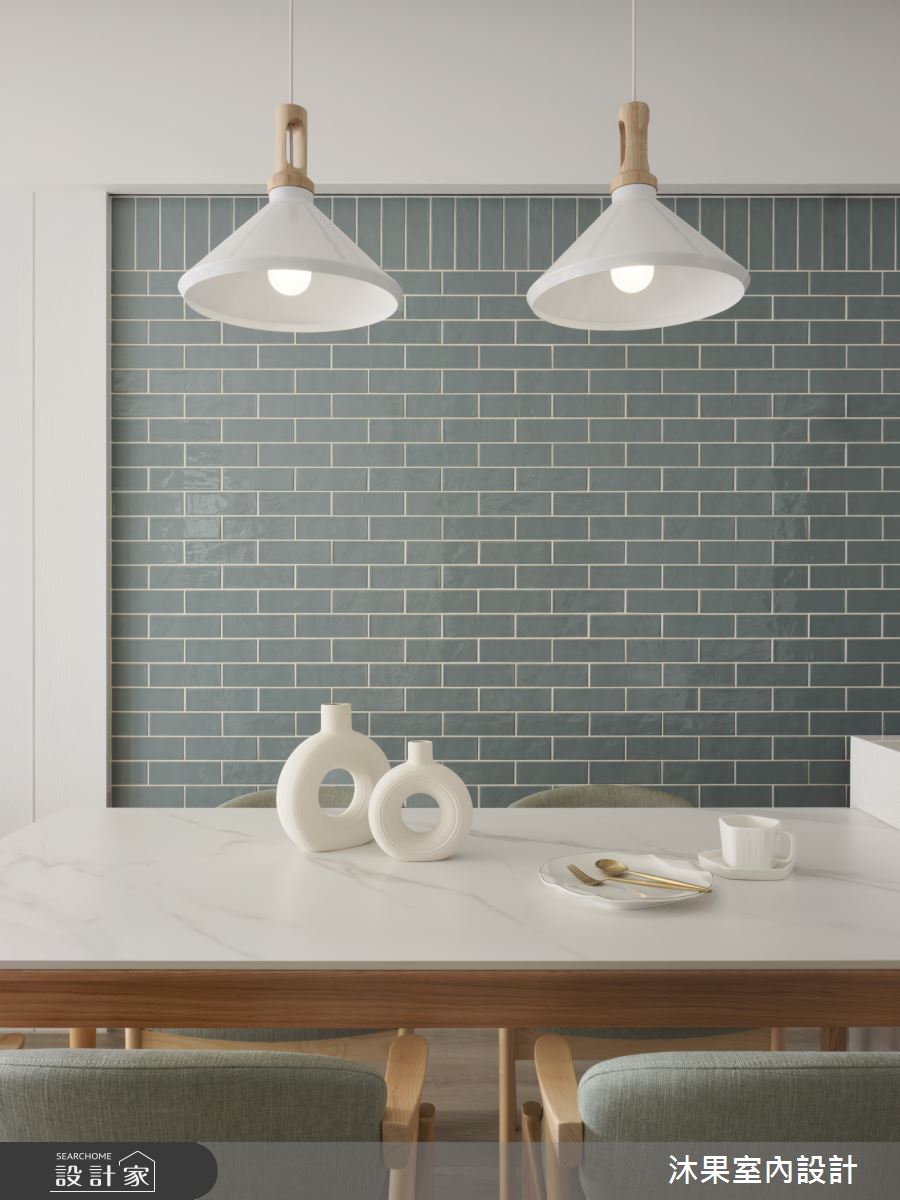 30坪新成屋(5年以下)＿北歐簡約風餐廳案例圖片＿沐果室內設計有限公司＿沐果_33新北_30坪北歐簡約風之5