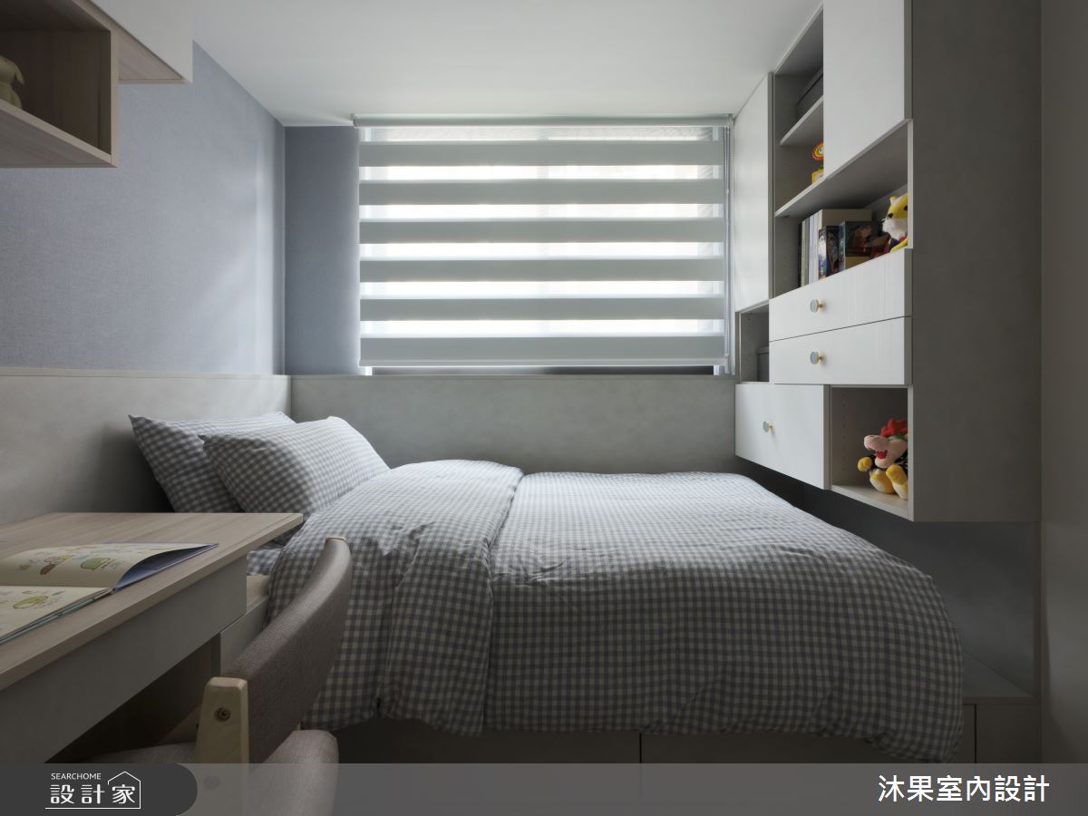 30坪新成屋(5年以下)＿北歐簡約風臥室案例圖片＿沐果室內設計有限公司＿沐果_33新北_30坪北歐簡約風之17