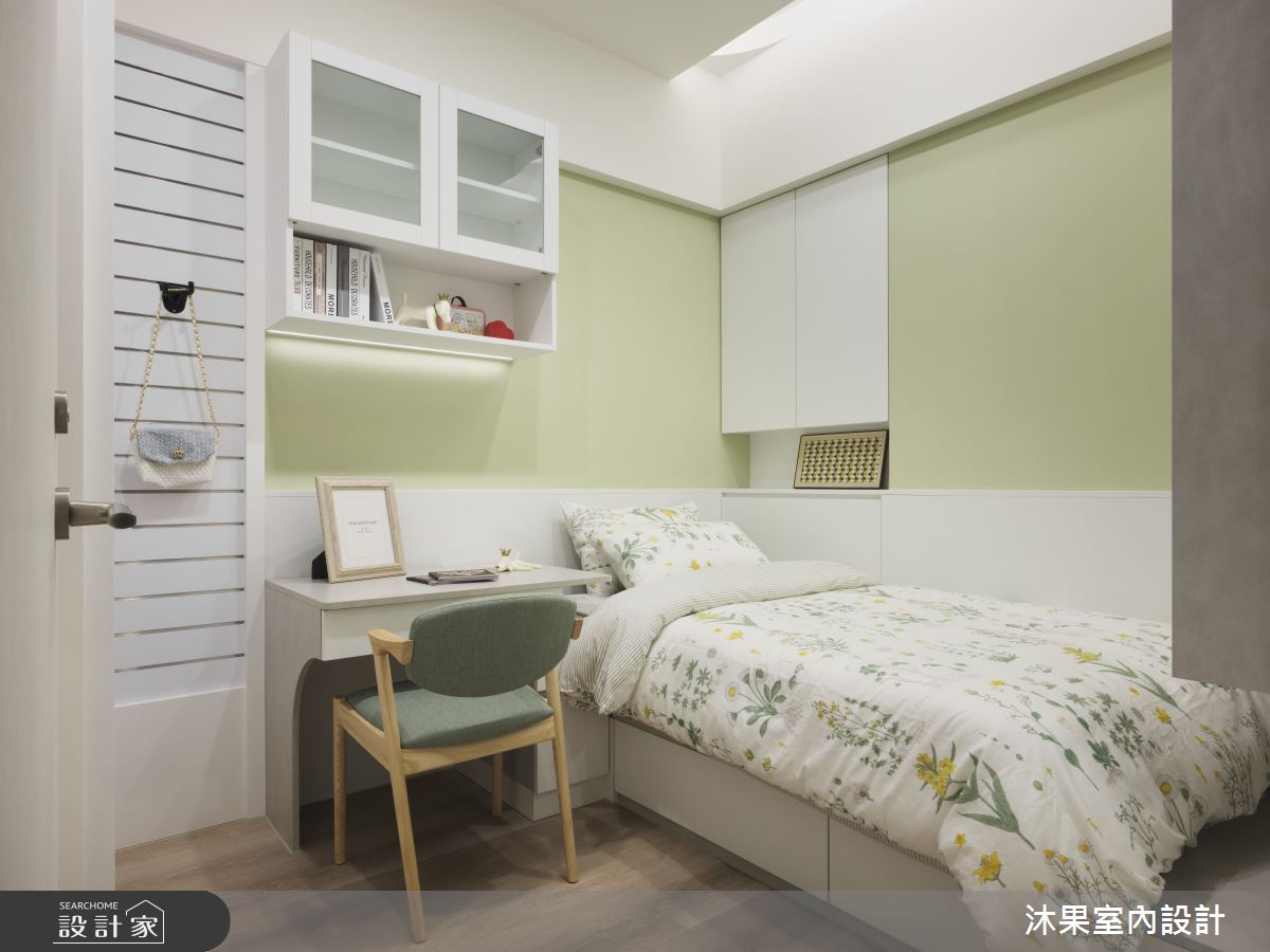 30坪新成屋(5年以下)＿北歐簡約風臥室案例圖片＿沐果室內設計有限公司＿沐果_33新北_30坪北歐簡約風之20