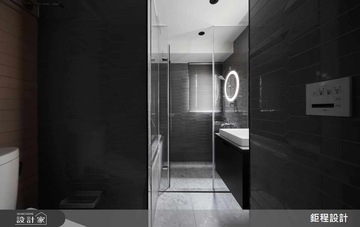 13坪中古屋(5~15年)＿現代風浴室案例圖片＿鉅程設計＿鉅程_NO.01 Taipei-C宅之17