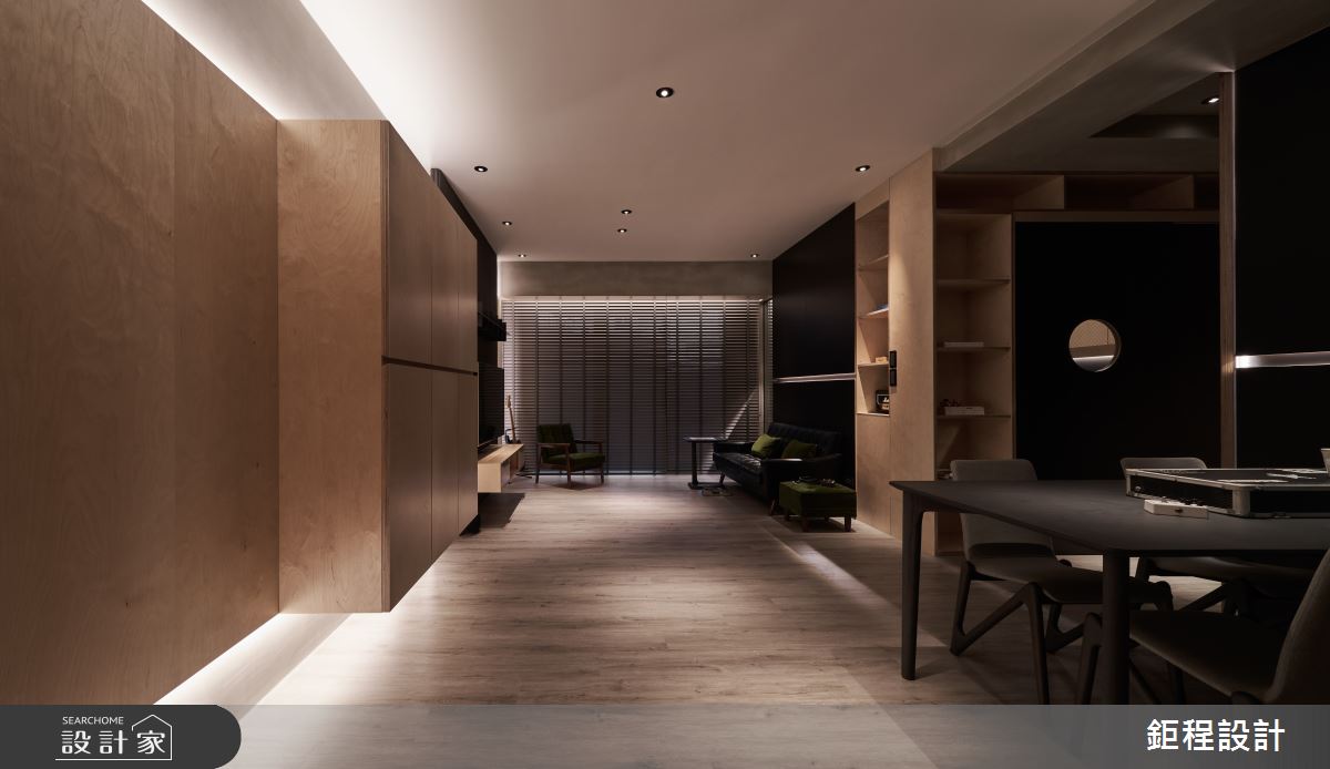 28坪新成屋(5年以下)＿現代風客廳餐廳案例圖片＿鉅程設計＿鉅程_NO.02 Hsinchu-C宅之14