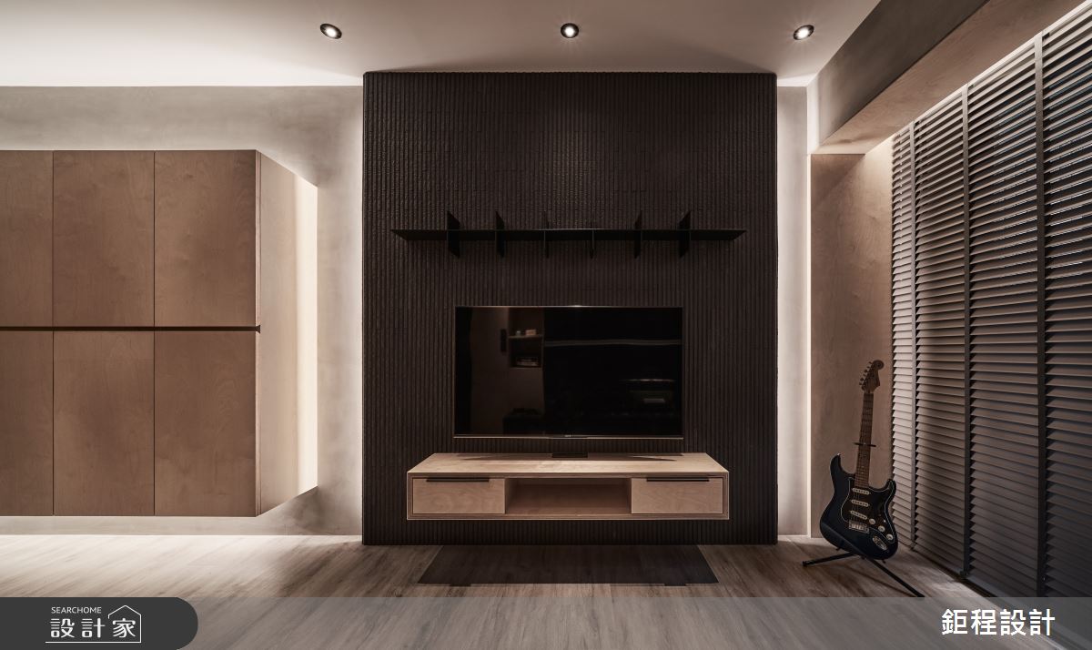 28坪新成屋(5年以下)＿現代風客廳案例圖片＿鉅程設計＿鉅程_NO.02 Hsinchu-C宅之7