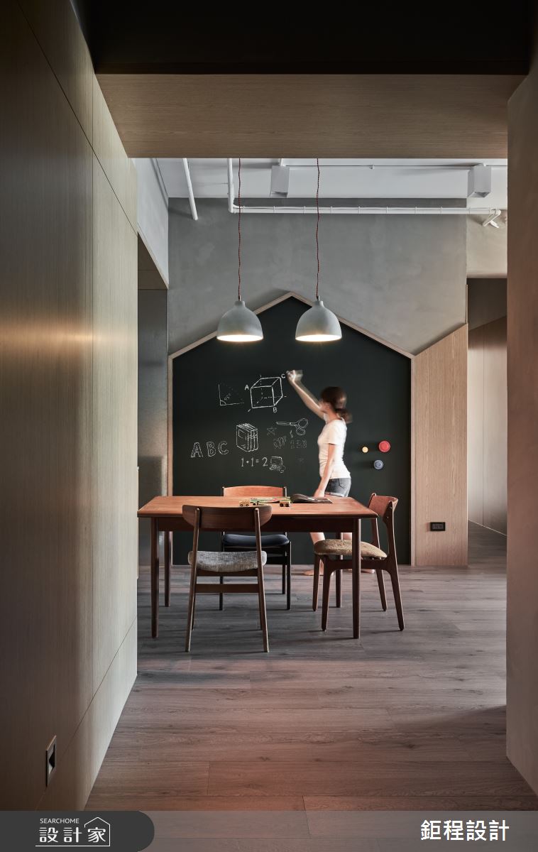 35坪新成屋(5年以下)＿混搭風餐廳案例圖片＿鉅程設計＿鉅程_NO.04 New Taipei City-H宅之4