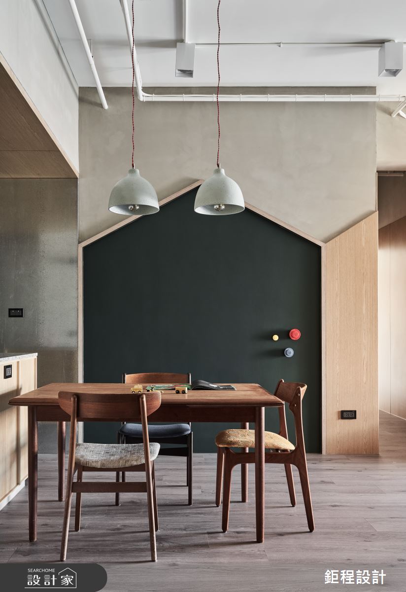 35坪新成屋(5年以下)＿混搭風餐廳案例圖片＿鉅程設計＿鉅程_NO.04 New Taipei City-H宅之6