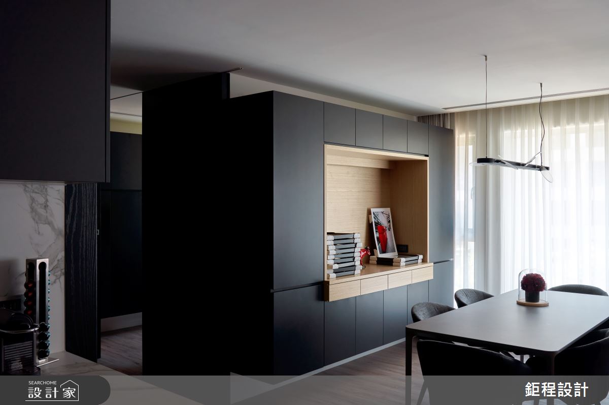 50坪中古屋(5~15年)＿現代風餐廳案例圖片＿鉅程設計＿鉅程_NO.05 Taipei-A宅之4