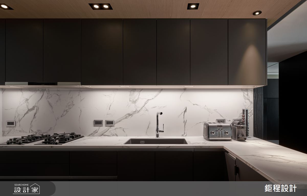 50坪中古屋(5~15年)＿現代風廚房案例圖片＿鉅程設計＿鉅程_NO.05 Taipei-A宅之19