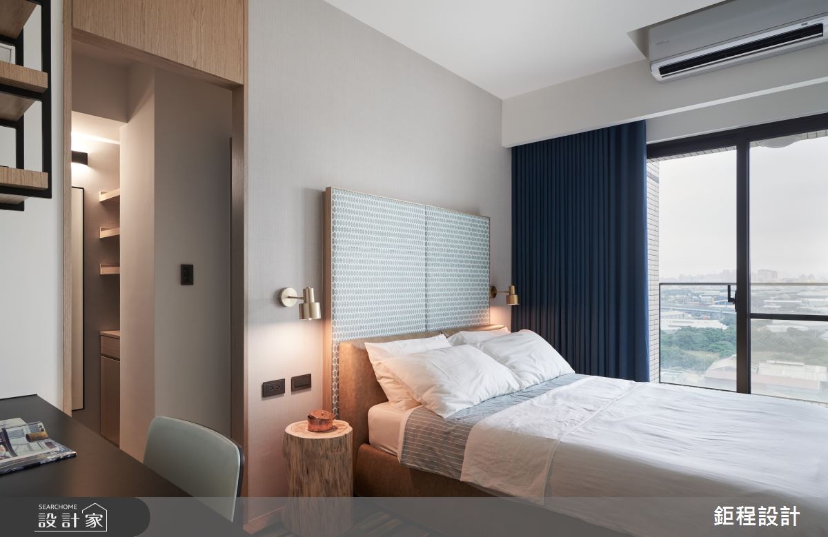 35坪新成屋(5年以下)＿現代風臥室案例圖片＿鉅程設計＿鉅程_NO.06 New Taipei City-F宅之24