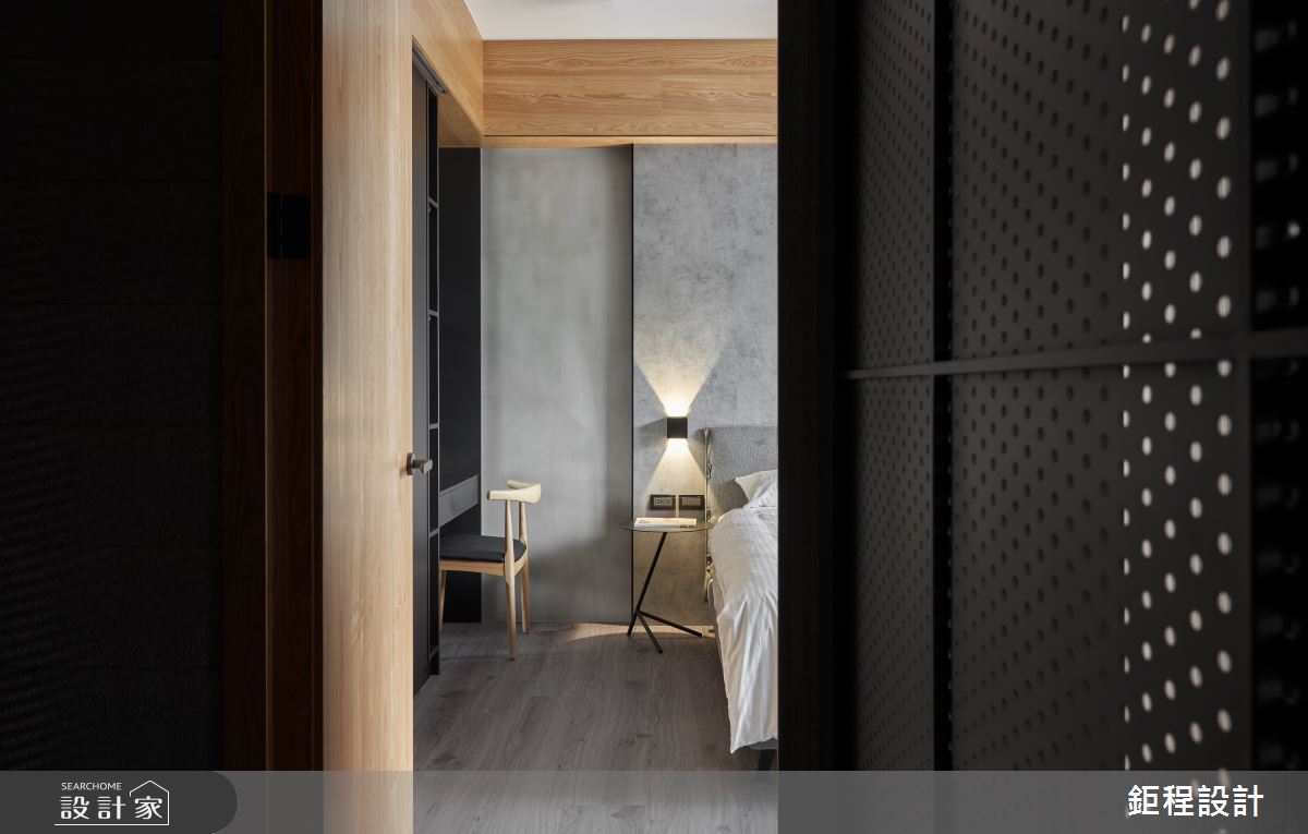 35坪新成屋(5年以下)＿混搭風臥室案例圖片＿鉅程設計＿鉅程_NO.07 Taoyuan-Y宅之17