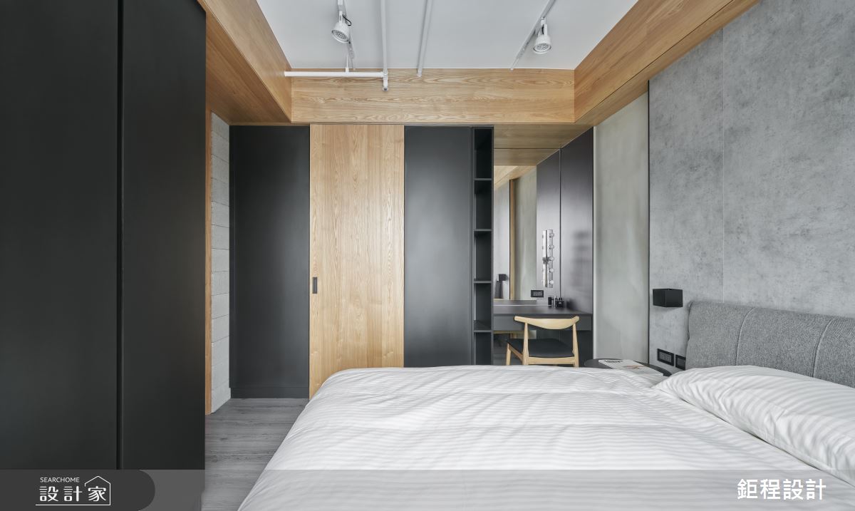 35坪新成屋(5年以下)＿混搭風臥室案例圖片＿鉅程設計＿鉅程_NO.07 Taoyuan-Y宅之19