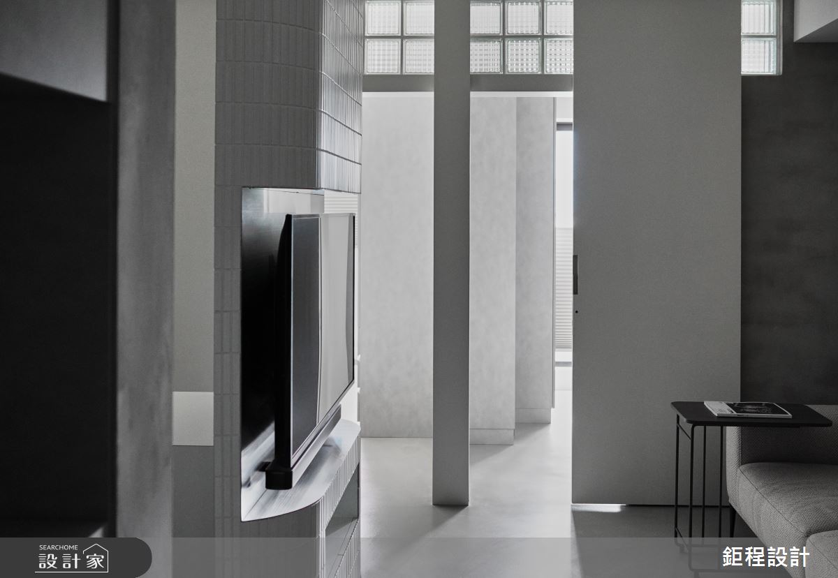 14坪新成屋(5年以下)＿現代風客廳案例圖片＿鉅程設計＿鉅程_NO.08 New Taipei City-T宅之7